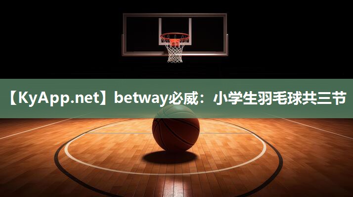 小学生羽毛球共三节